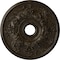 Ekena Millwork Acanthus Twist Medallion (Canopies up to 8 3/8"), 23 5/8"OD x 4 5/8"ID x 1 7/8"P, Stone Hearth CM23ACSHC - alternate 1